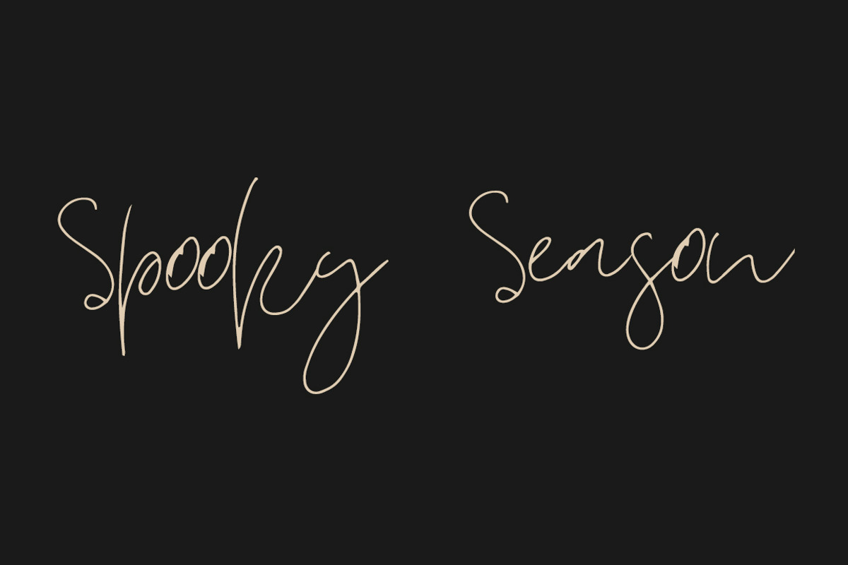 Koraline, a Script Font by Katie Holland (Photo 4 of 8)