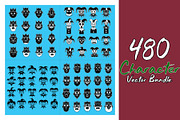 480 Scary Character Vector Bundle, an Object Graphic by Sofia's Fashion (Thumbnail 5 of 6)