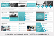 Business Plan PowerPoint Template, a Presentation Template by SlideSalad (Thumbnail 10 of 50)