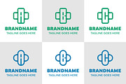 Letter A B C Medical Cross Logo Set, a Branding & Logo Template by Pray Art Design Studio (Thumbnail 1 of 2)