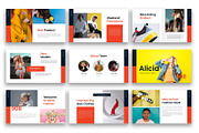 Alicia–Fashion Google Slide Template, a Presentation Template by kreatifreya (Thumbnail 2 of 5)