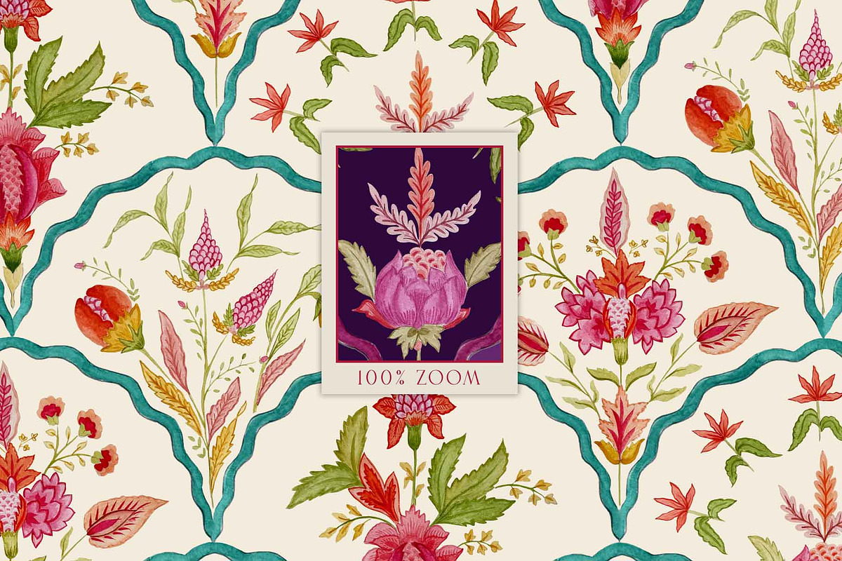 Scallop Garden Pattern, a Pattern Graphic by GND ART STUDIO (Photo 8 of 8)