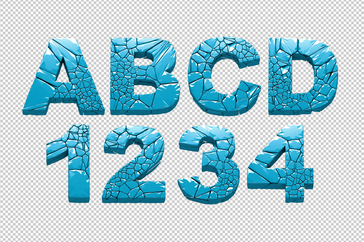 Hulk Icecrack Font, a Font by Handmadefont (Photo 9 of 9)