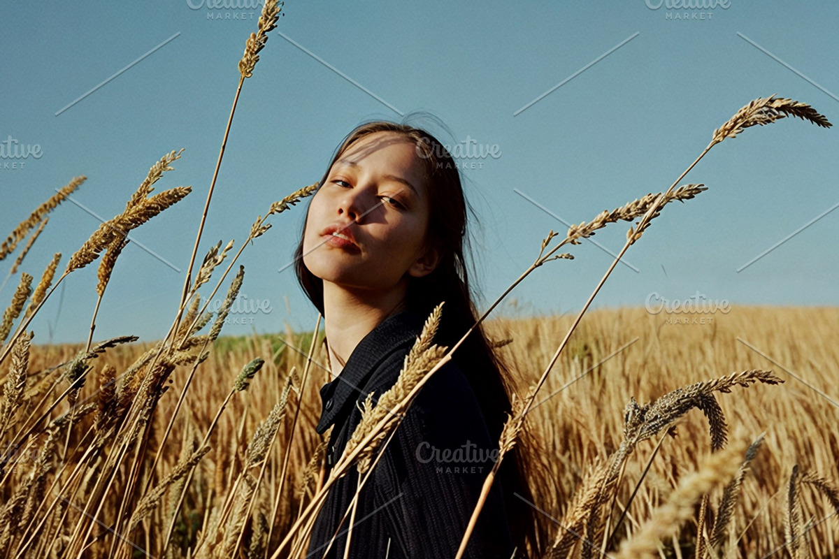 100 Models in the field, a Beauty & Fashion Photo by Handmadefont (Photo 13 of 13)