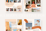 Mulberry Portfolio | Canva, a Magazine Template by Ralony (Thumbnail 8 of 10)