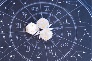Zodiac horoscope with divination, an Abstract Photo by Neirfy