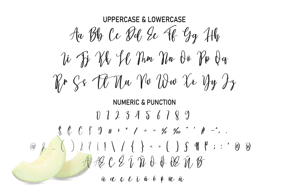 Melonade | Script font, a Script Font by Scratchones (Photo 6 of 8)