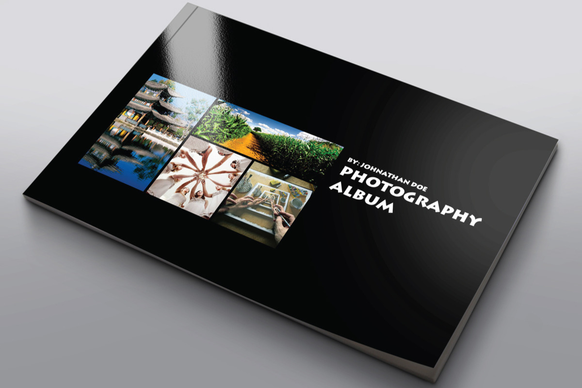 Photo Album Template Bundle, a Brochure Template by voryu (Photo 2 of 11)