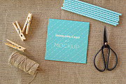 Envelope/card vol.1 -4 photo mockups, a Print Template by show it better (Thumbnail 3 of 4)