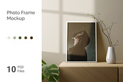 Photo Frame Mockups, a Print Template by simuradi (Thumbnail 1 of 11)