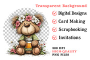 Whimsical Summer Woodland Animals, an Illustration by Dream Creation (Thumbnail 8 of 8)