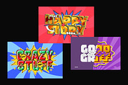 Comic Pop Art Text Effect, a Layer Style Add-On by Matsero (Thumbnail 2 of 4)