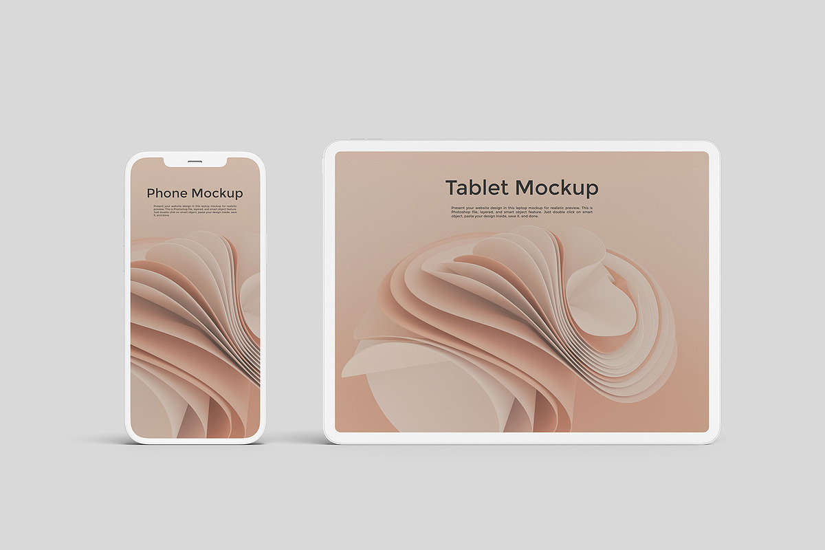Clay Device Screen Mockup, an iPad Mockup by graphicpages (Photo 2 of 11)