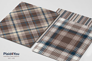 #35 Shirt Plaid Patterns EPS + JPG, a Pattern Graphic by Plaid4You (Thumbnail 4 of 11)