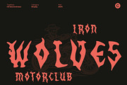 CS Venom Drawn, a Blackletter Font by Craft Supply Co. (Thumbnail 7 of 8)