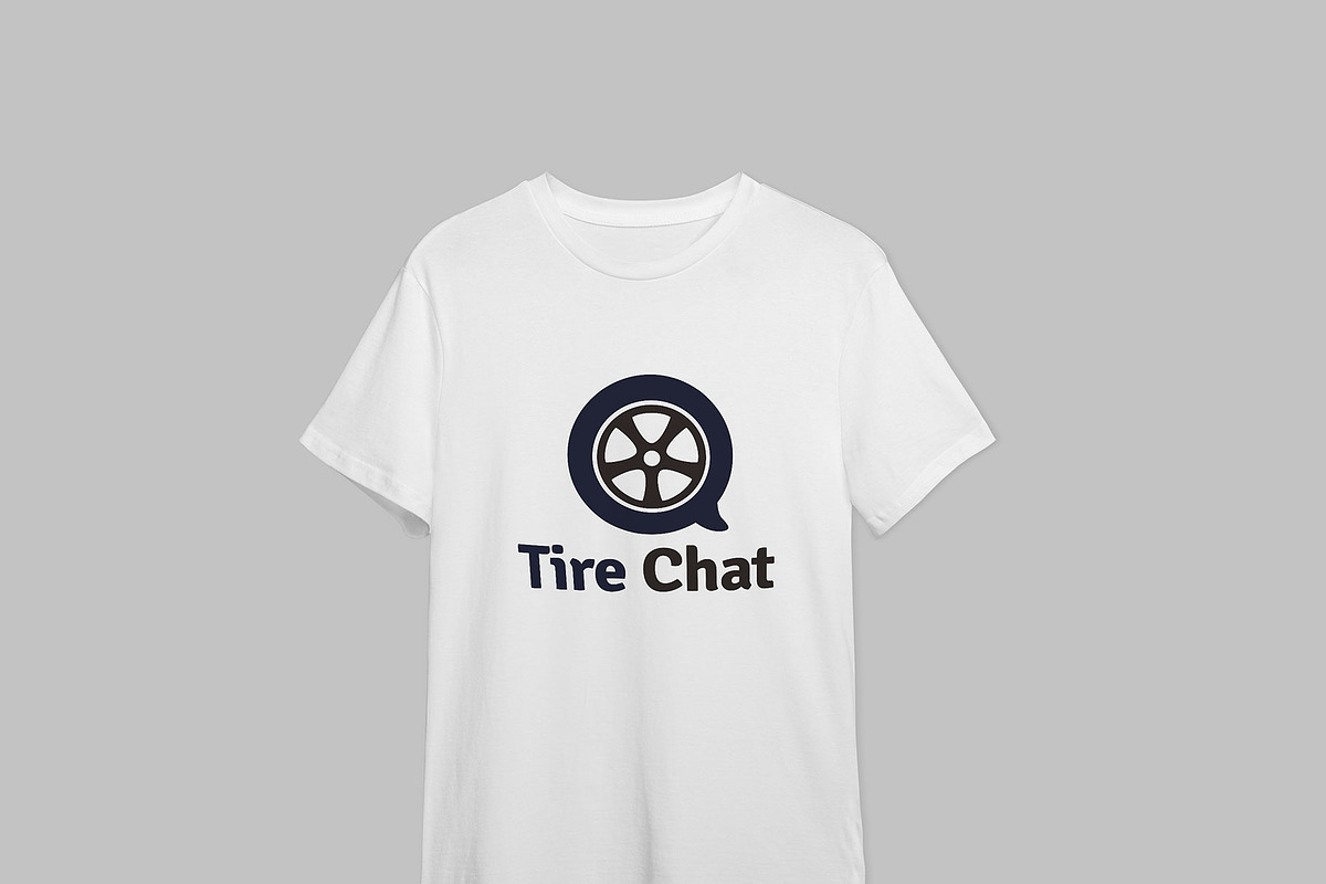 Tire Chat Logo, a Branding & Logo Template by ONESADYA (Photo 3 of 3)