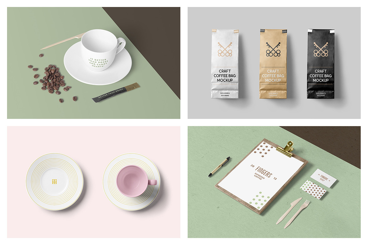 Coffee Stationery Mockups, a Cups & Container Mockup by MockupForest (Photo 5 of 7)
