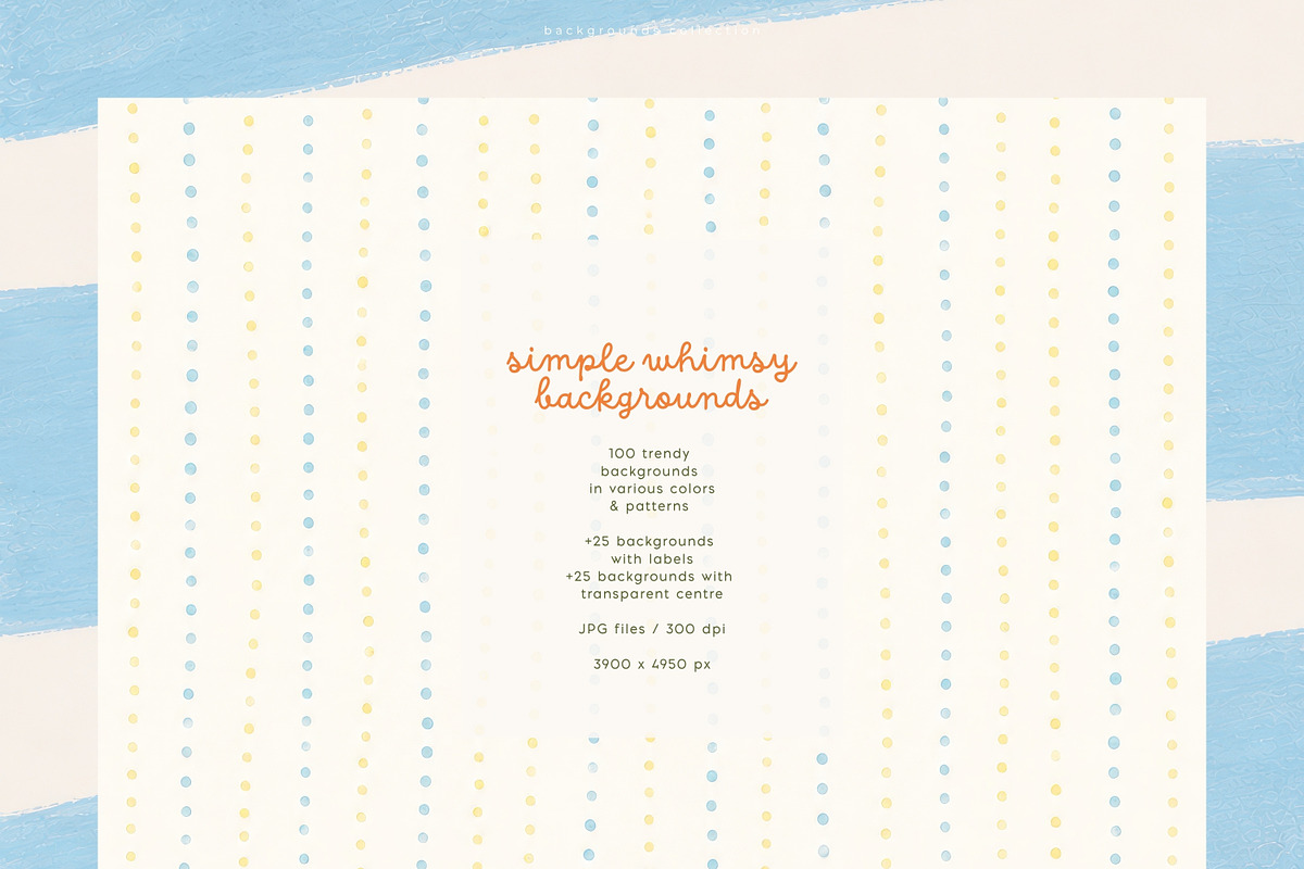 Simple Whimsy Backgrounds, a Background Graphic by PeDe Designs (Photo 4 of 15)