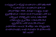 Vallothe - Handwritten Display Font, a Handwritten Font by Sronstudio (Thumbnail 5 of 6)