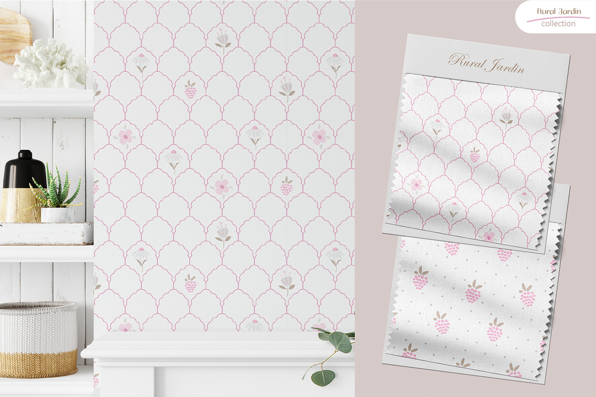 Rural Jardin – Floral Patterns, a Pattern Graphic by InaCorart (Photo 9 of 10)