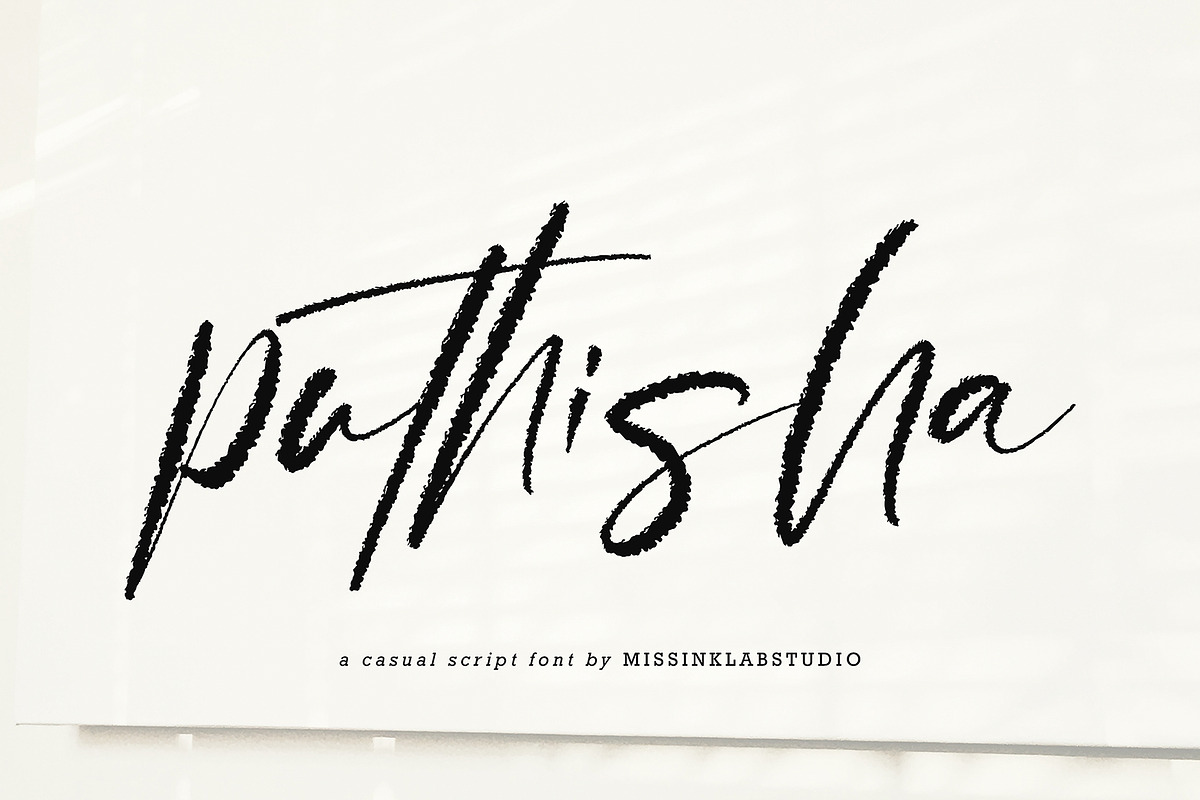 Puthisha Black Friday, a Script Font by pineungtype (Photo 2 of 9)