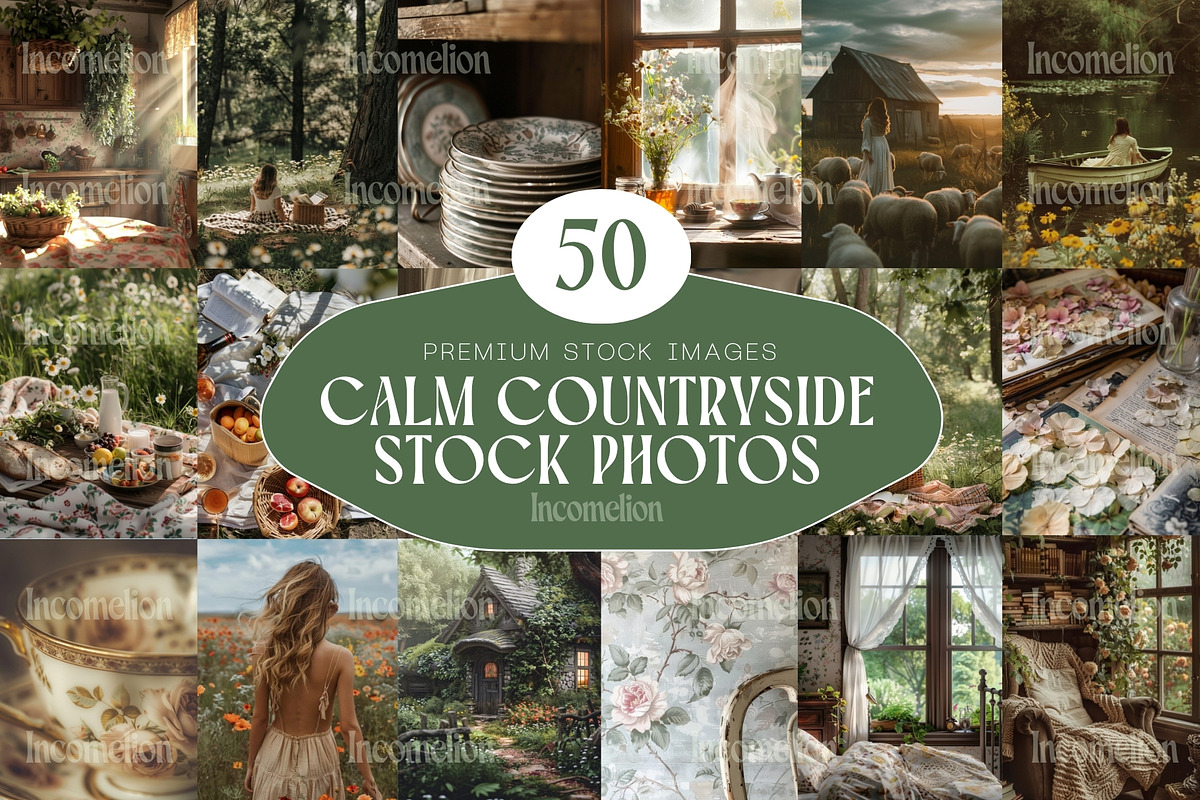 50 Calm Countryside Stock Photos, an Arts & Entertainment Photo by Incomelion (Photo 1 of 8)