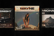 Retro Music Covers, a Print Template by Pixflow (Thumbnail 1 of 5)