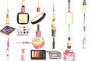 75 MAKEUP AND COSMETICS CLIPART PNG, an Illustration by LilyBoo Clipart (Thumbnail 3 of 4)