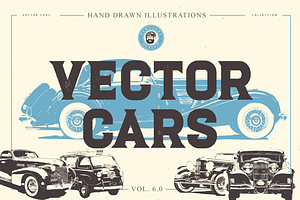 VECTOR CARS HAND DRAWN BUNDLE 6.0, an Education Illustration by pawellpi