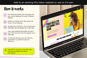Colorful Wix Editor Sales Template, a Wix Template by Template Twist Shop (Thumbnail 5 of 10)