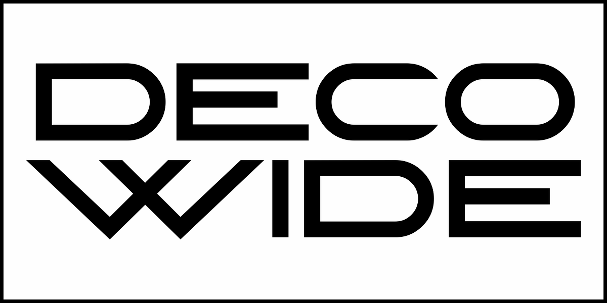 Deco Wide JNL, a Sans Serif Font by Jeff Levine Fonts (Photo 2 of 5)