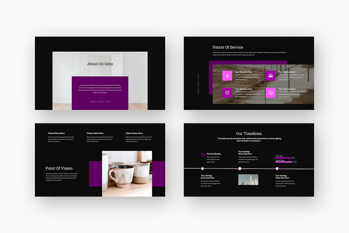 Sebo : Creative Pitch Powerpoint, a Presentation Template by Punkl Camp (Photo 13 of 16)