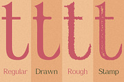 Amstir Vintage – Serif Stamp Font, a Serif Font by Craft Supply Co. (Thumbnail 4 of 8)