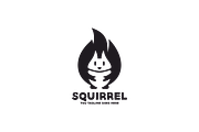 Nut Squirrel Logo, a Branding & Logo Template by Brandlogo (Thumbnail 2 of 3)