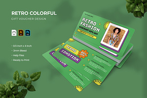 Retro Colorful - Gift Voucher