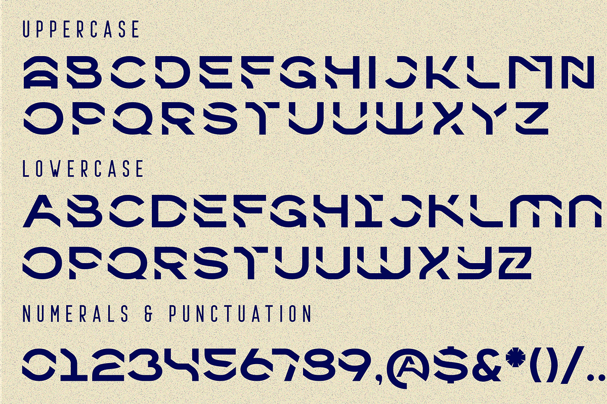 Coastal Change - Futuristic Font, a Sans Serif Font by 177Studio (Photo 7 of 8)