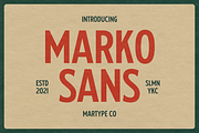 Marko Sans Display Font, a Sans Serif Font by Martype Co (Thumbnail 1 of 9)