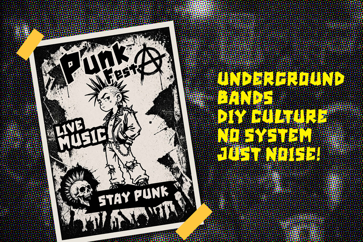 Tari Punk – Bold Display Font, a Sans Serif Font by Monoor_std (Photo 5 of 5)
