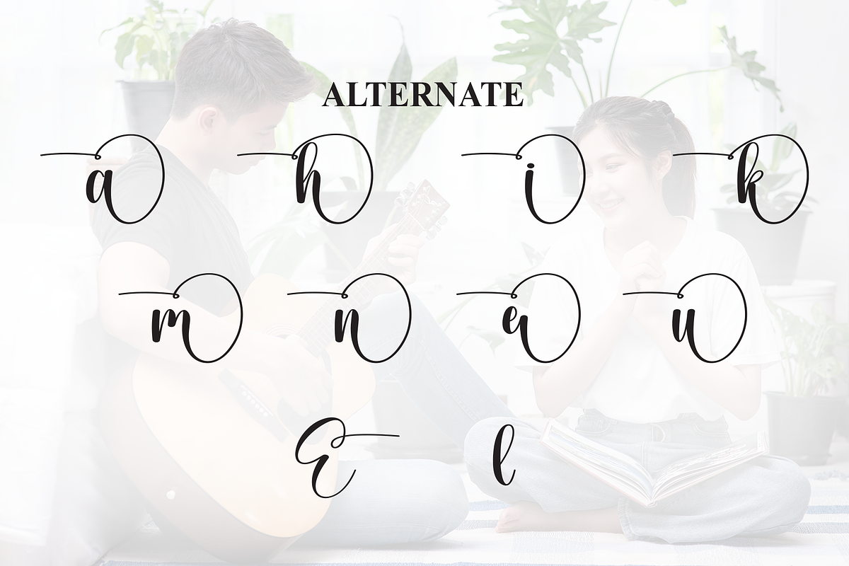 Entertain | Script Font, a Handwritten Font by Scratchones (Photo 8 of 9)