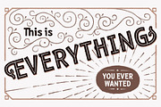 Barbariska Rough1 pack, a Font by Russian Fonts (Thumbnail 9 of 9)