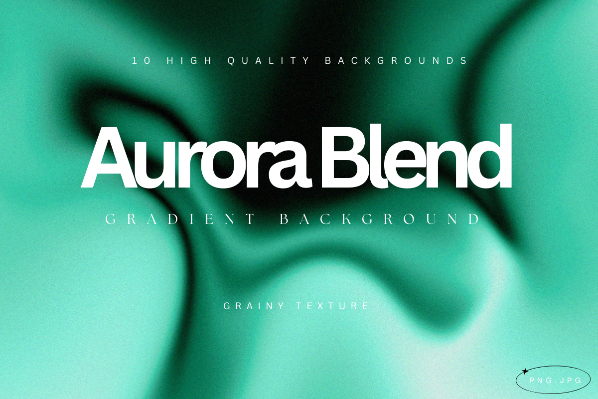 Aura Gradient Grainy Backgrounds, a Background Graphic by presetsroom (Photo 5 of 10)