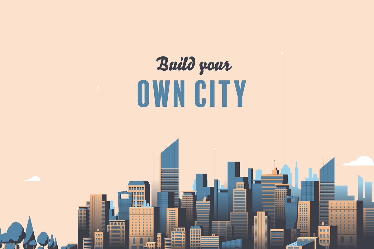 City builder, an Illustration by La Station B. (Photo 2 of 4)