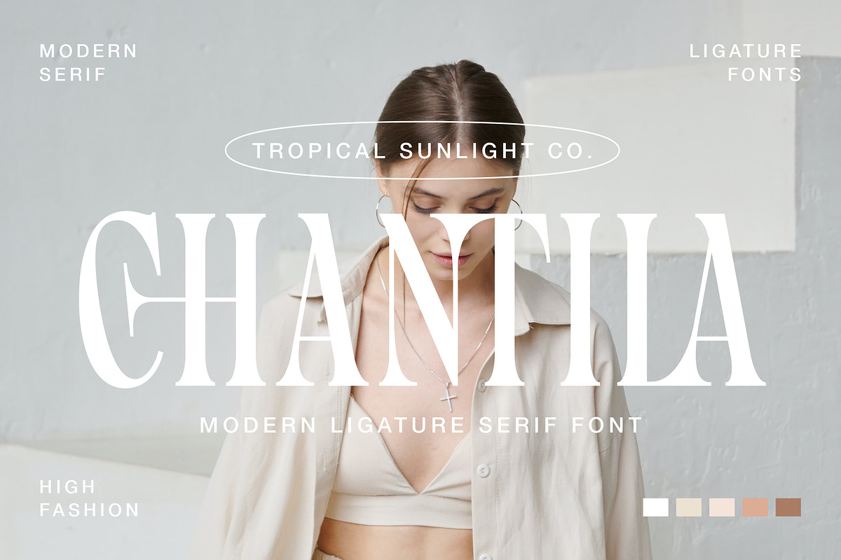 Chantila - Modern Serif Font, a Serif Font by TropicalSunlightCo. (Photo 1 of 10)