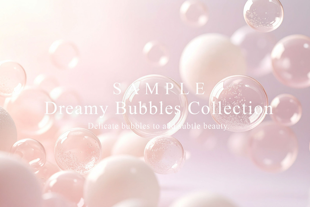 15 Dreamy Bubbles Collection, a Background Graphic by NOMO DESIGN (Photo 3 of 16)