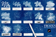 Frozen Procreate Brushes Collection, a Brush Add-On by owlasya (Thumbnail 3 of 5)