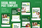 School Admission Promotion IG Post, a Social Media Template by Annora Studio (Thumbnail 1 of 6)