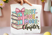 Just One More Chapter PNG Sublimatio, an Illustration by Libby Wishes (Thumbnail 1 of 6)