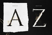 Floral Glitter Alphabet & Graphics, a Texture Illustration by Perfect Design (Thumbnail 6 of 8)