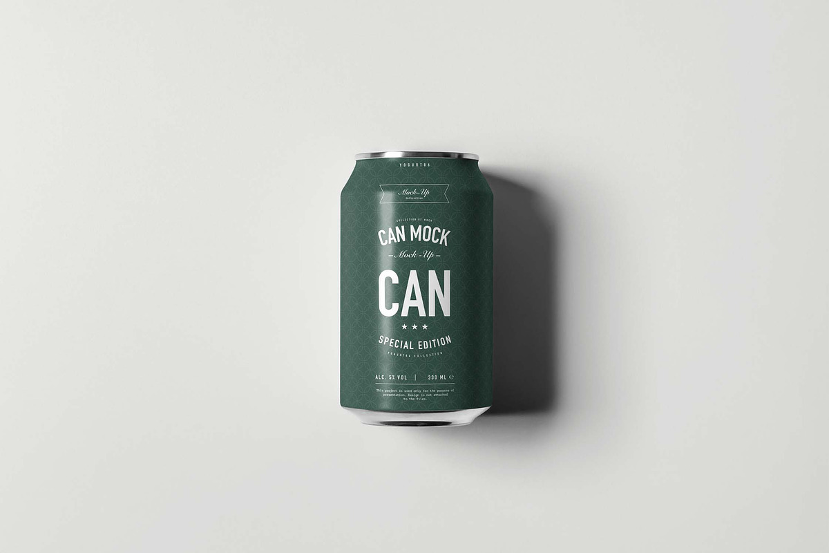 Can Mock-up 2, a Cups & Container Mockup by Yogurt86 (Photo 9 of 11)