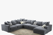 sofa BoConcept Cenova IN52, a Furniture 3D Model by Alartimodels (Thumbnail 3 of 9)